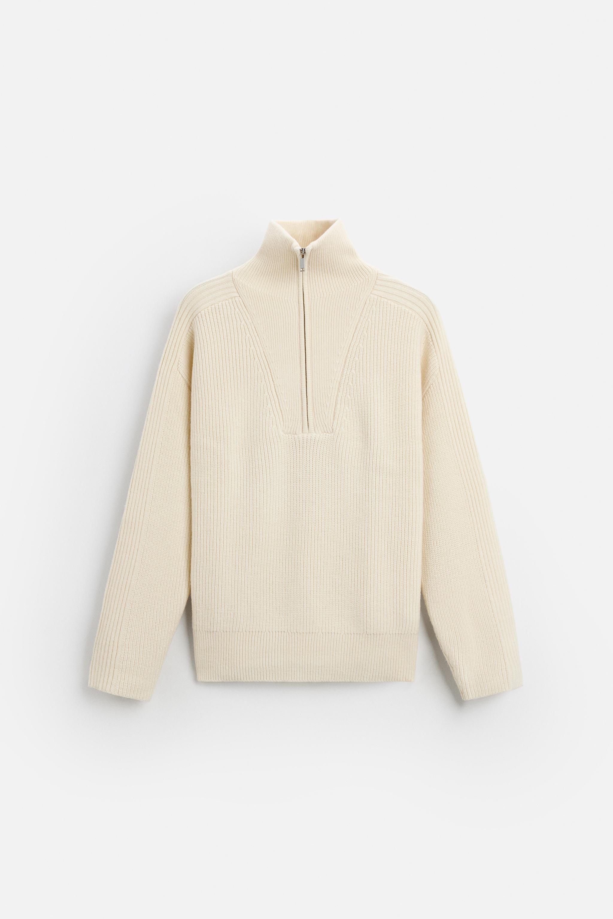 ZIP COLLAR SWEATER Product Image