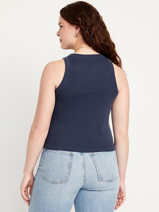 Snug Crop Tank Top Product Image