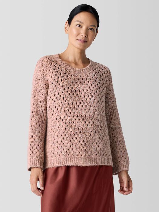 Peruvian Alpaca Crew Neck Top Product Image