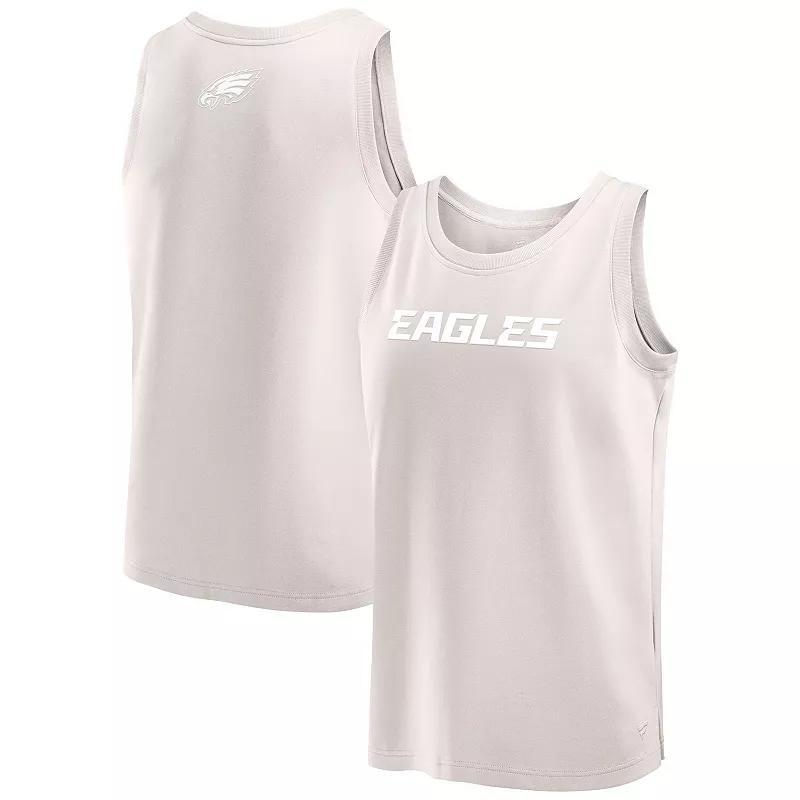 Mens Fanatics Cream Philadelphia Eagles Elements Tank Top Product Image