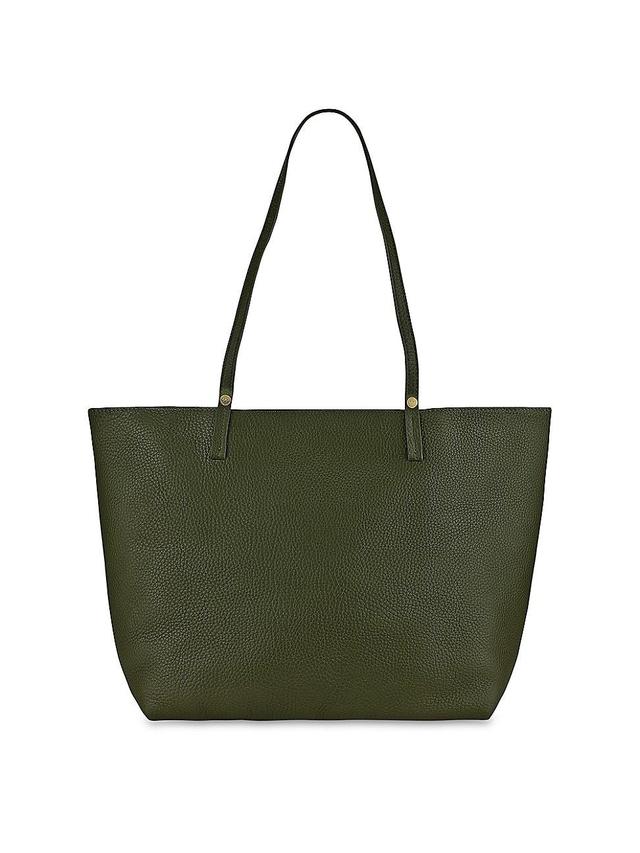 Womens Tori Leather Tote Product Image