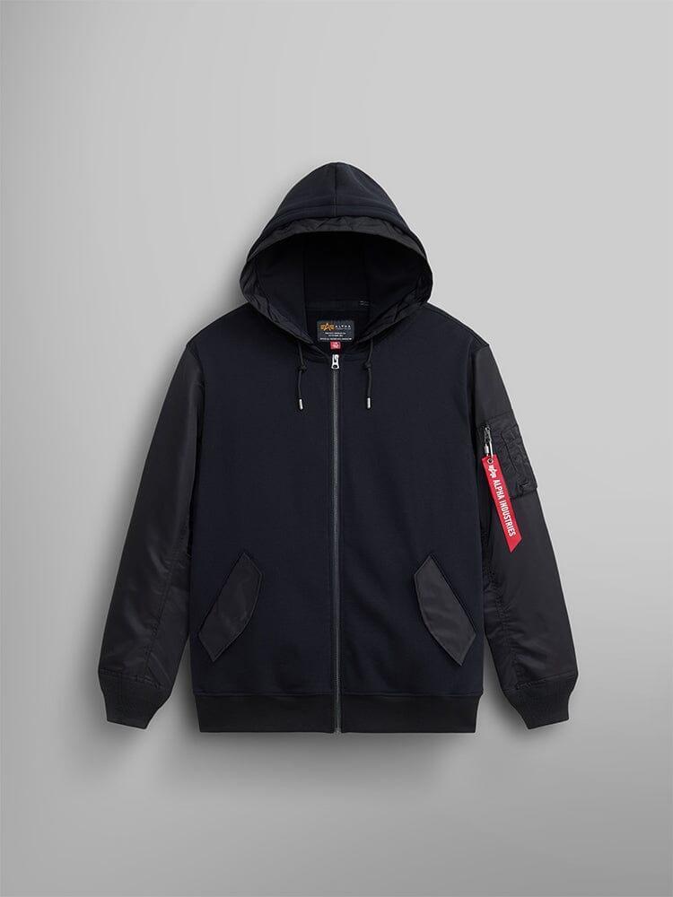 MA-1 ZIP UP HOODIE Product Image