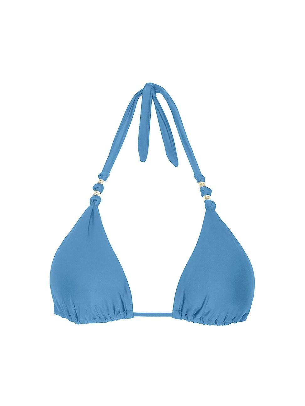 Womens Paula Knotted Triangle Bikini Top Product Image