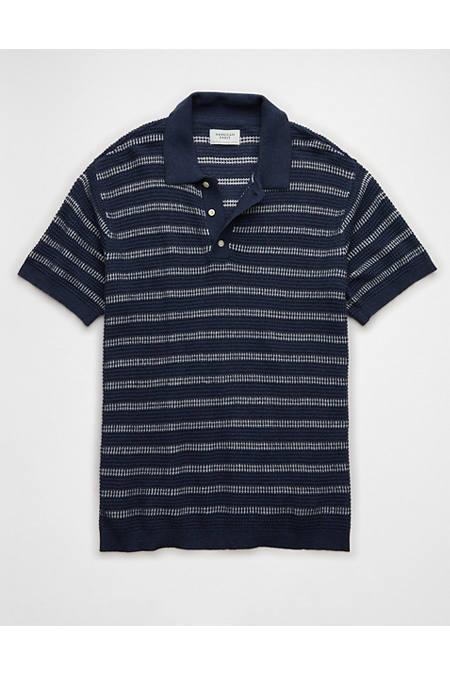 AE Striped Sweater Polo Shirt Men's Product Image