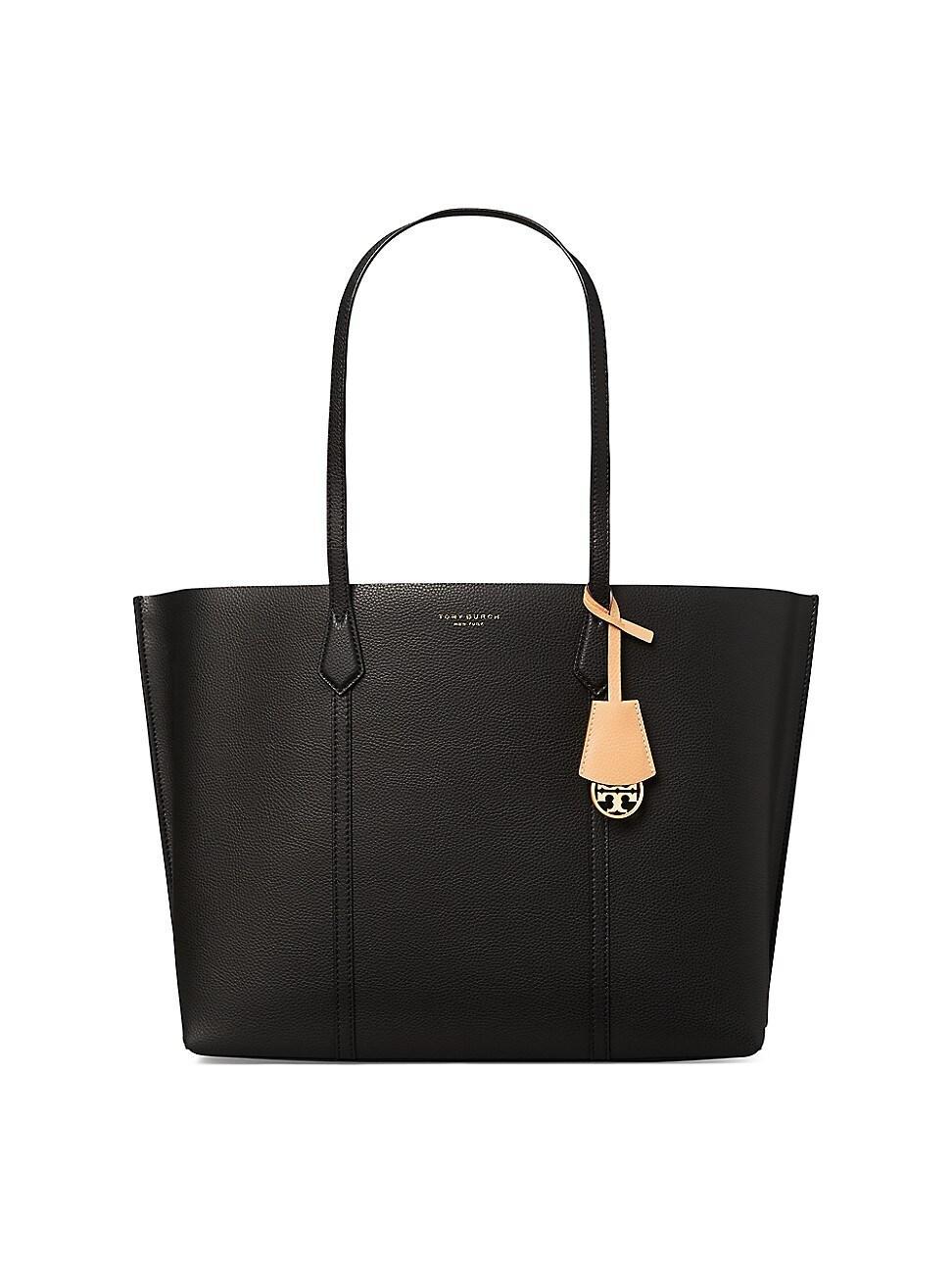 Womens Perry Leather Tote Product Image