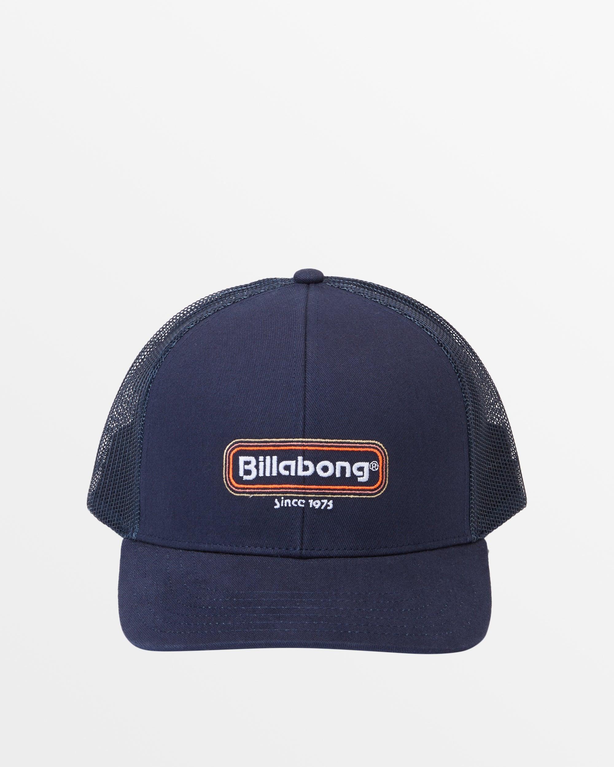 Walled Trucker Hat - Navy Male Product Image