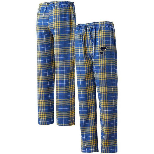 Mens Concepts Sport /Gold St. Louis s Concord Flannel Sleep Pants Product Image