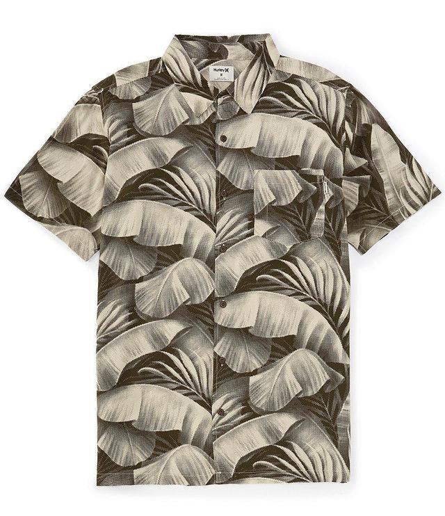 Hurley Short Sleeve Rincon Fern Print Woven Shirt Product Image