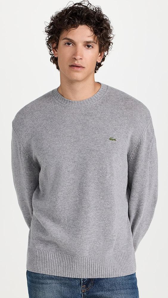 Lacoste Classic Fit Wool Sweater | Shopbop Product Image