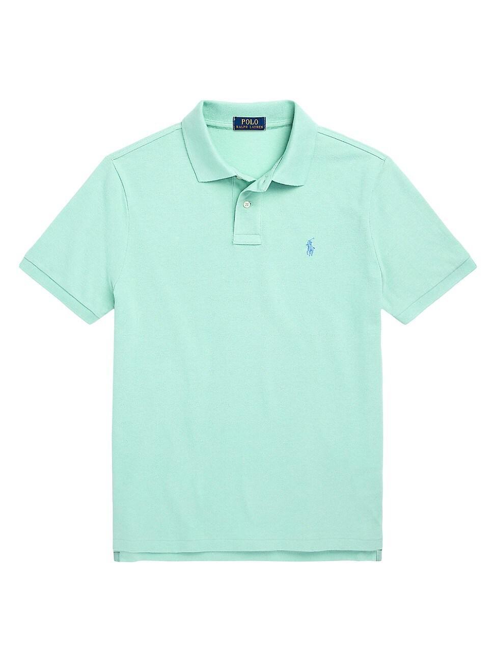 Mens Cotton Polo Shirt Product Image