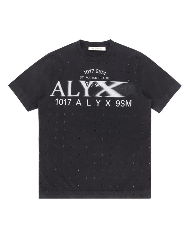 1017 ALYX 9SM | LOGO SEQUINS T-SHIRT | T-SHIRTS Product Image