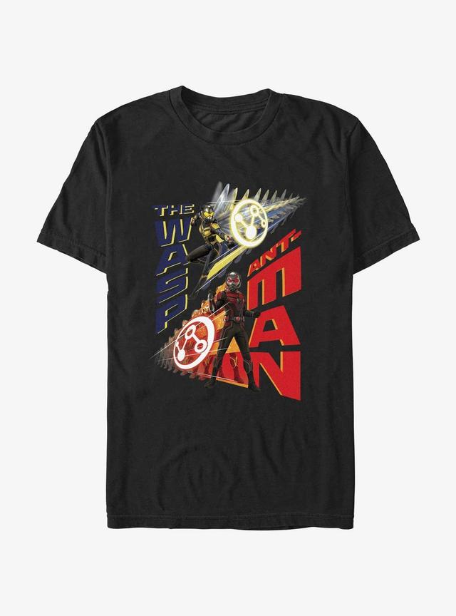 Marvel Ant-Man and the Wasp: Quantumania The Wasp & Ant-Man Poster T-Shirt Product Image