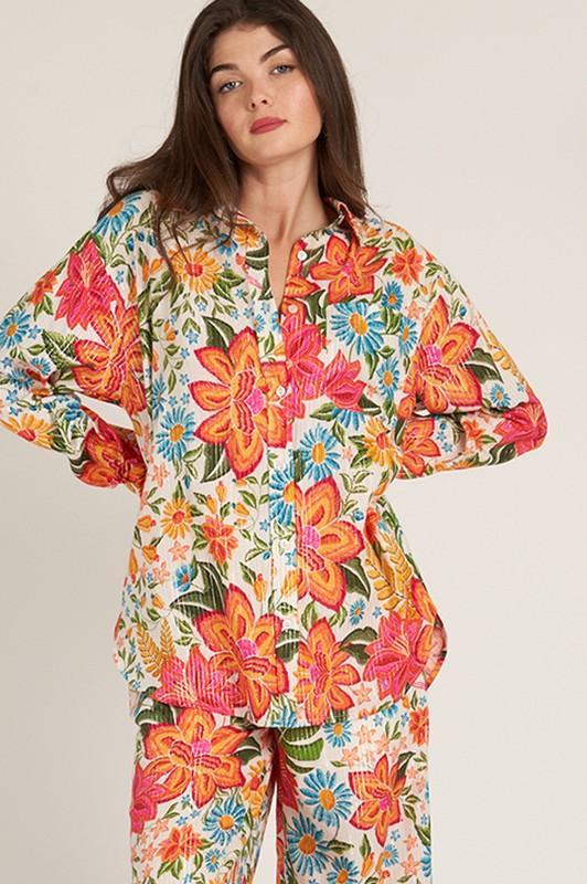 Audra Long Sleeve Button Up Product Image