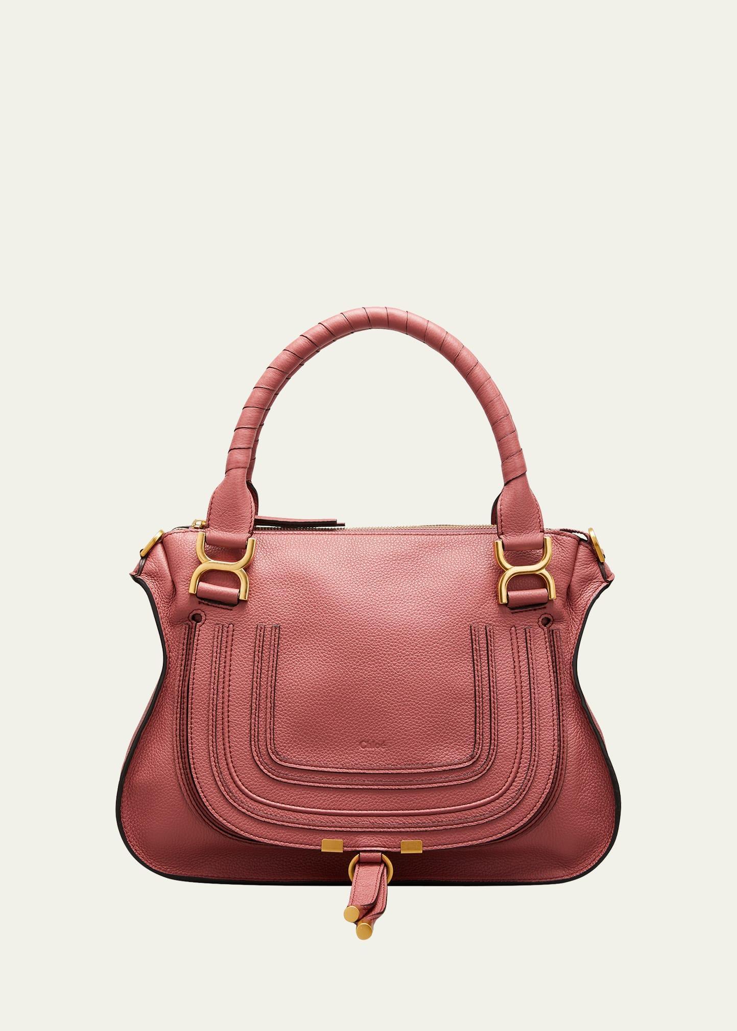 Chlo Medium Marcie Calfskin Leather Satchel Product Image