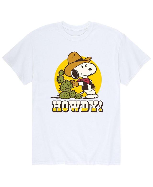 Mens Peanuts Howdy Tee Product Image