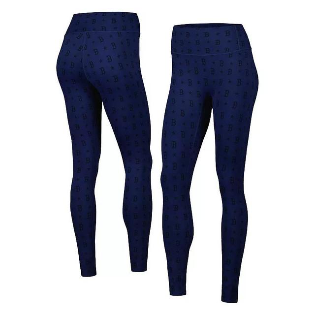 Womens Terez Boston Red Sox Tonal Leggings Blue Product Image