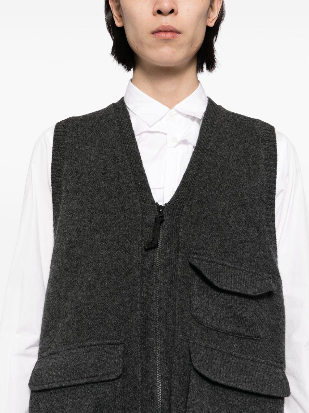 zip-up cardigan Product Image