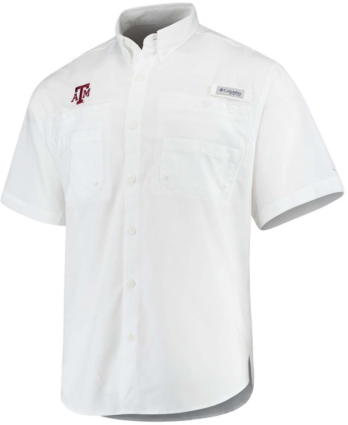 Columbia Men's Collegiate PFG Tamiami Short Sleeve Shirt - Texas A & M- Product Image