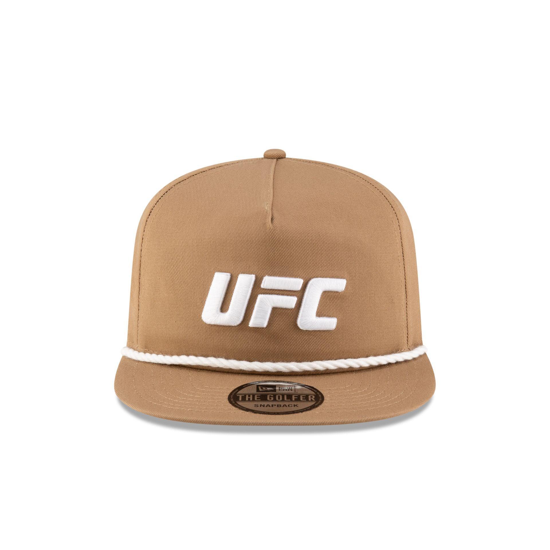 UFC Mexico Khaki Golfer Snapback Hat Male Product Image