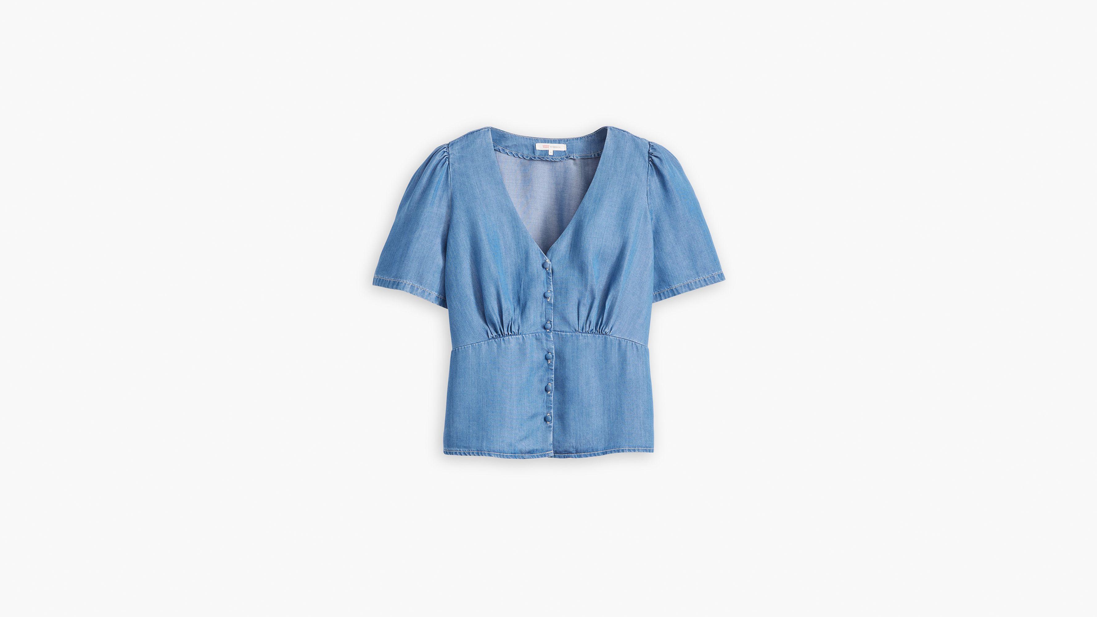 Dolores Short Sleeve Blouse Product Image