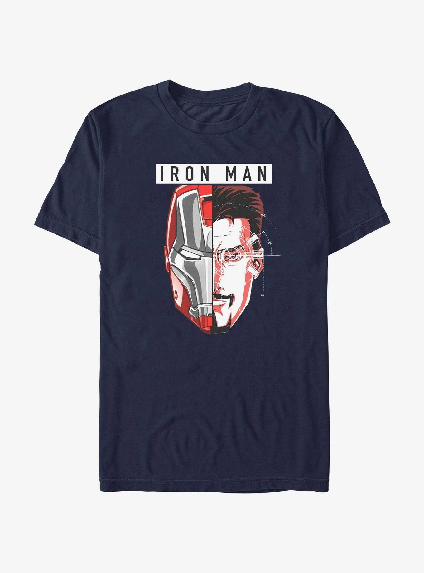 Marvel Iron Man The Man Behind The Mask T-Shirt Product Image