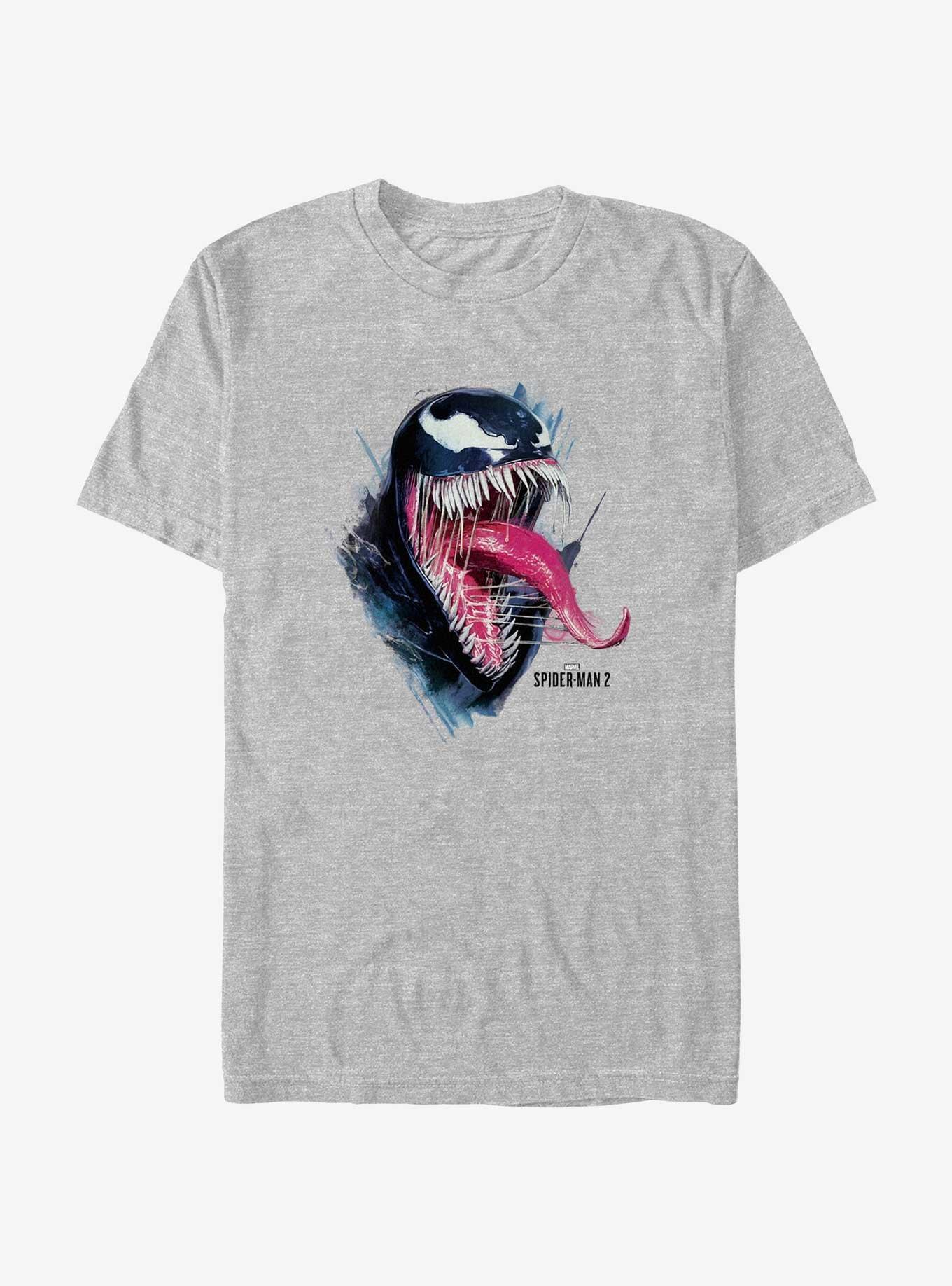 Marvel Spider-Man 2 Game Venom Profile T-Shirt Product Image