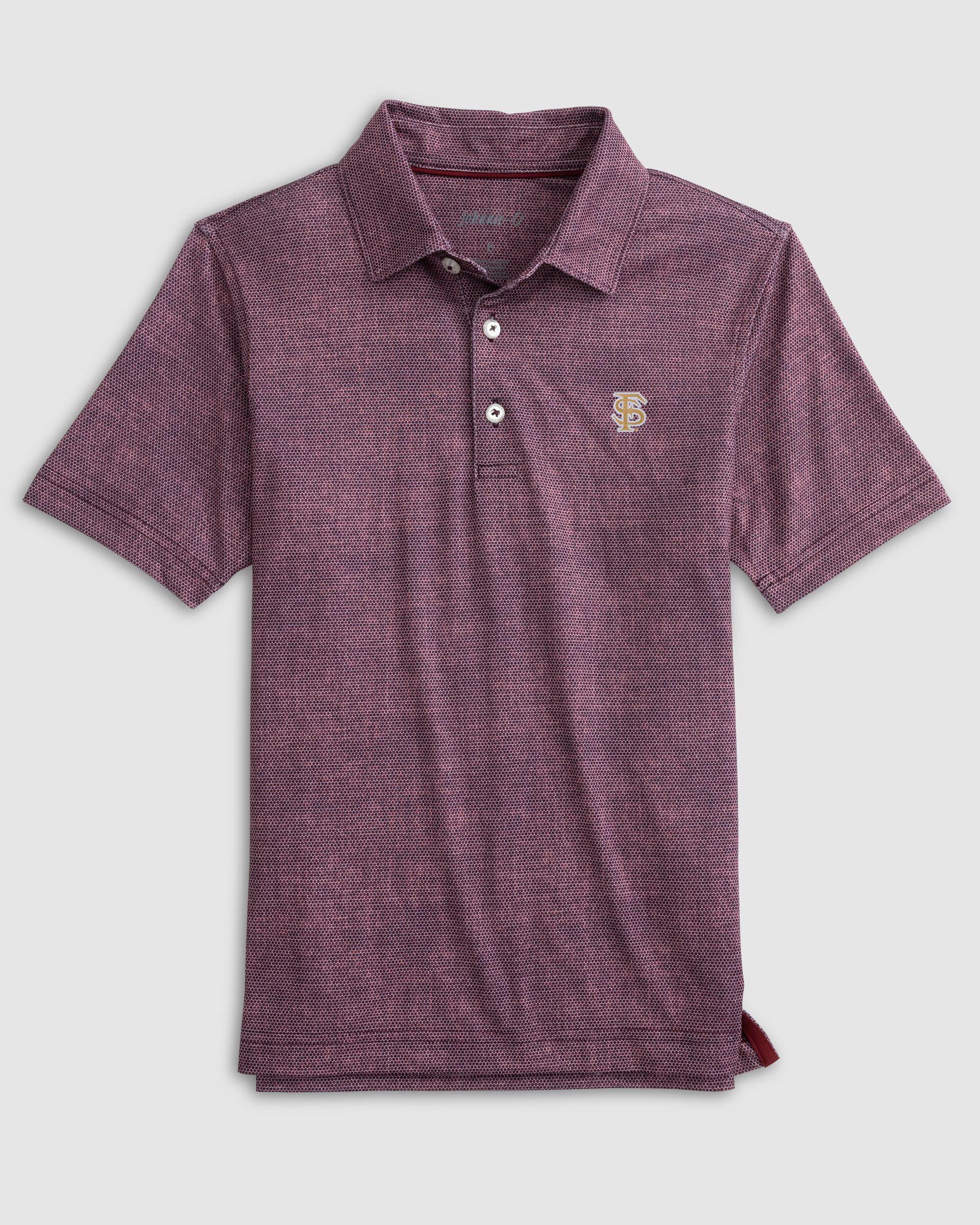 johnnie-O Florida State Gibson Jr. Jersey Performance Polo - Baseball Logo Product Image