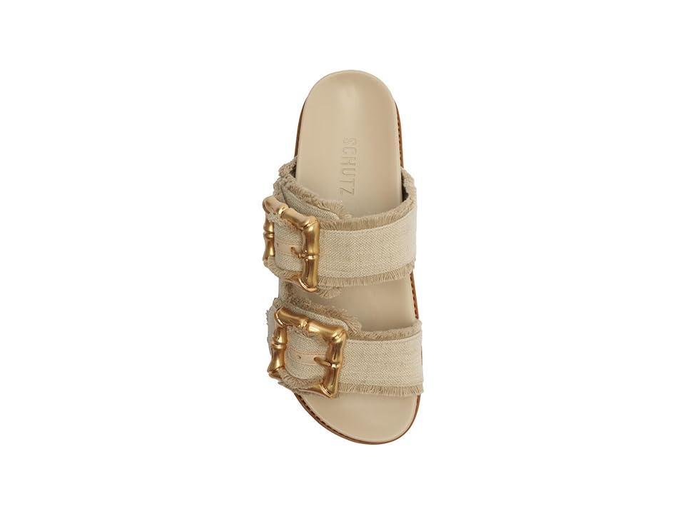 Schutz Enola Sporty Casual (Oyster) Women's Sandals Product Image