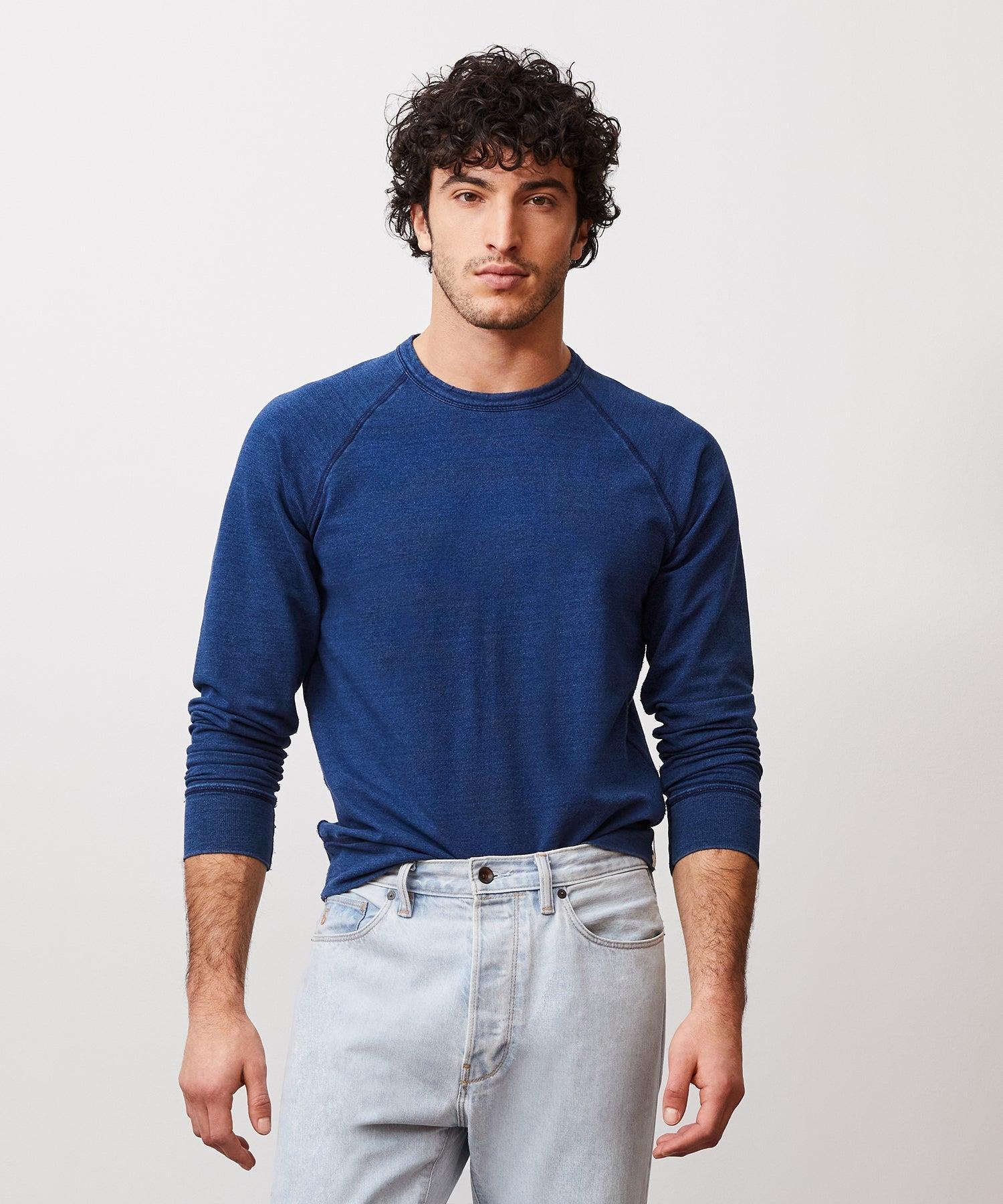 Surf Terry Sweatshirt in Indigo Product Image