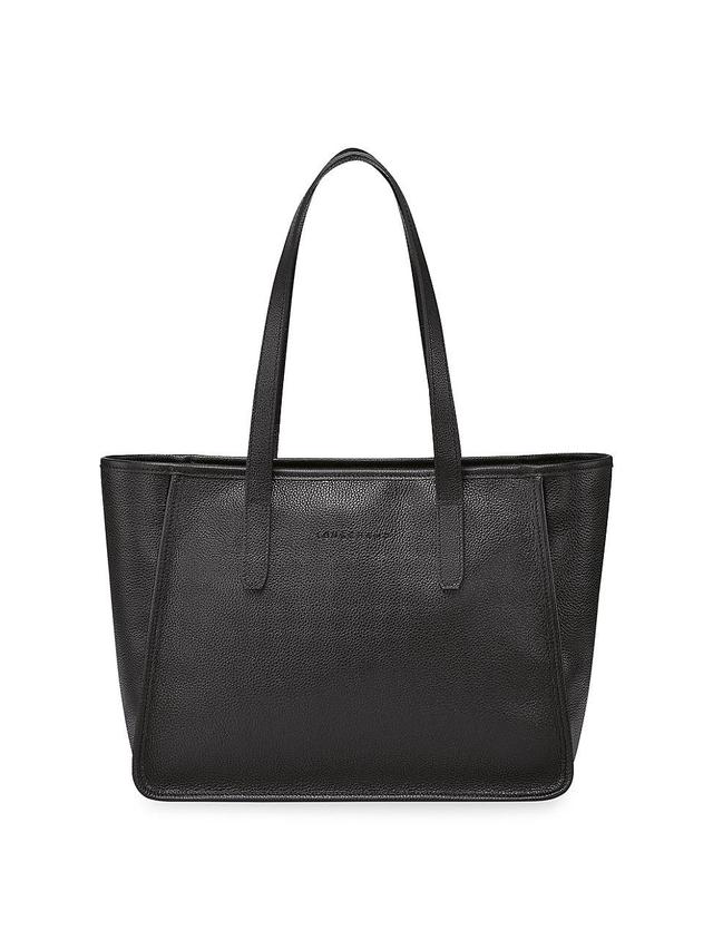 Womens Le Foulonn Leather Shoulder Tote Product Image