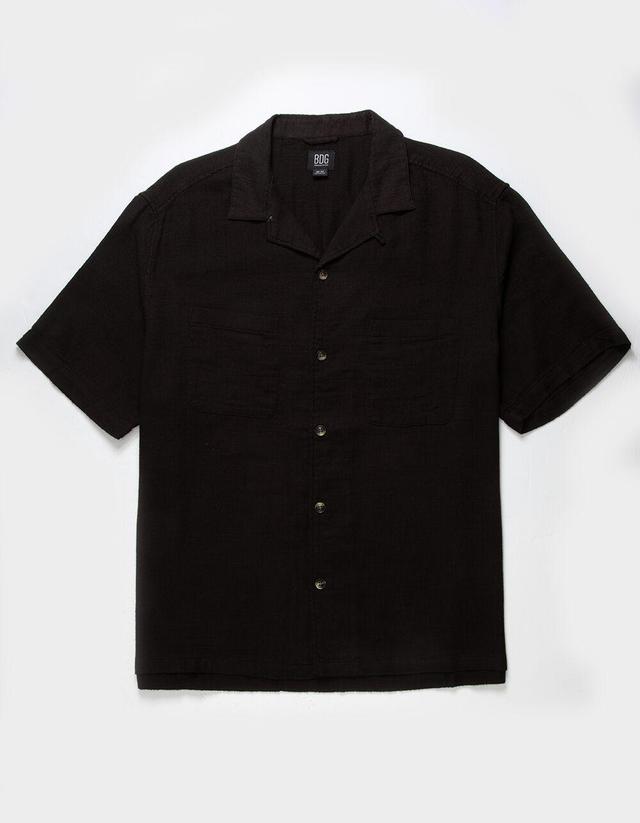 BDG Urban Outfitters Gauze Crinkle Mens Button Up Shirt Product Image