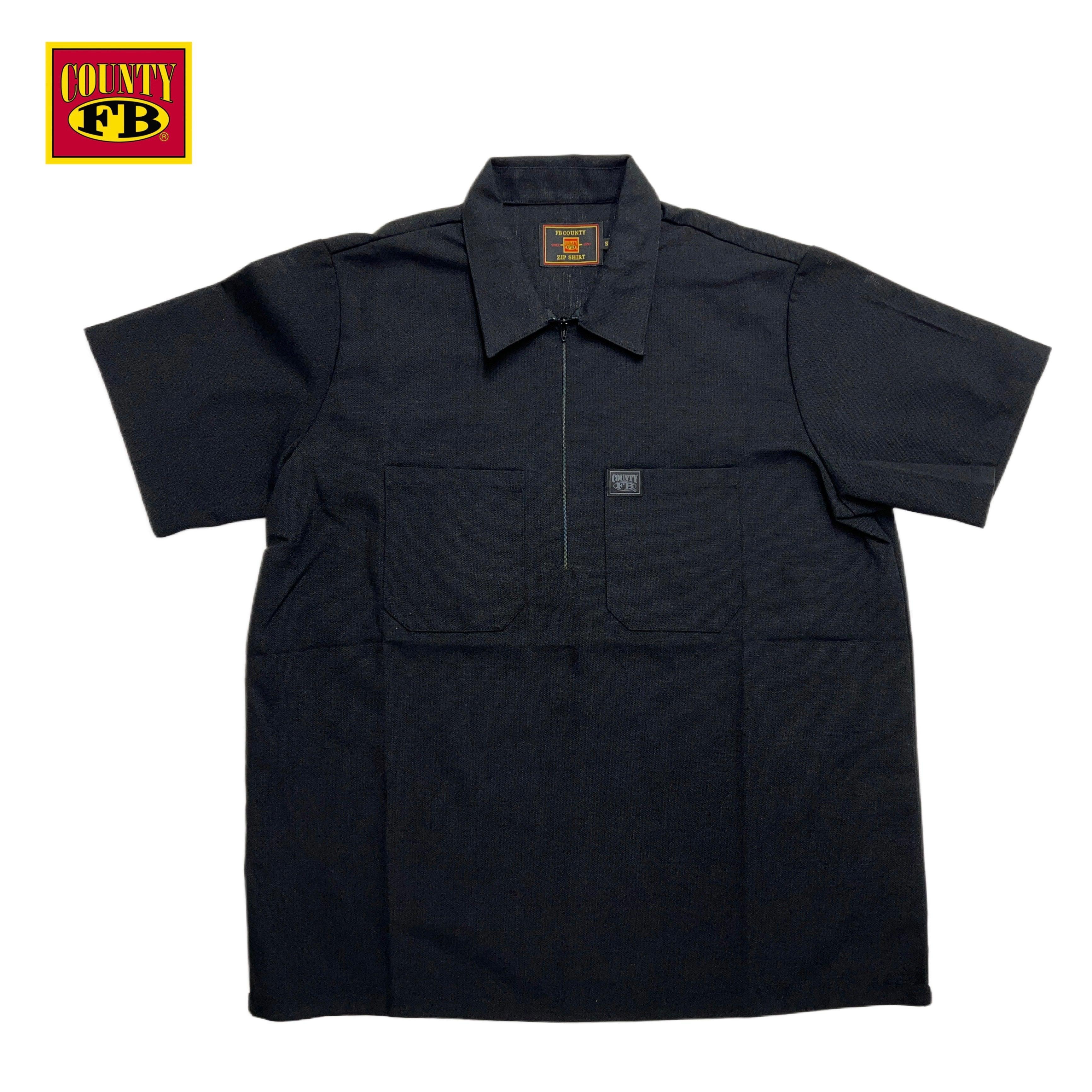 FB County Short Sleeve Zip Shirt Male Product Image