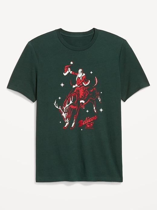 Holiday-Graphic T-Shirt for Men Product Image