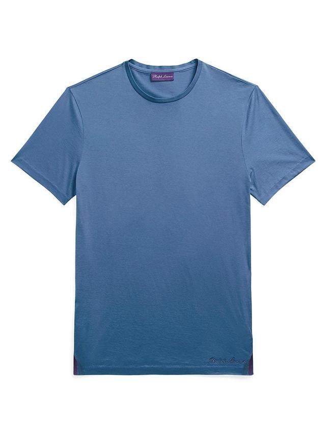 Mens Cotton Short-Sleeve Crewneck T-Shirt Product Image