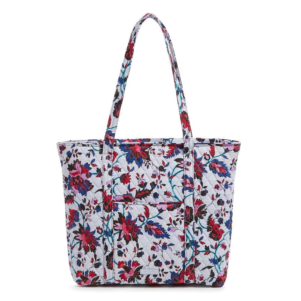 Vera Bradley Women's Outlet Cotton Vera Tote Vineyard Floral Product Image