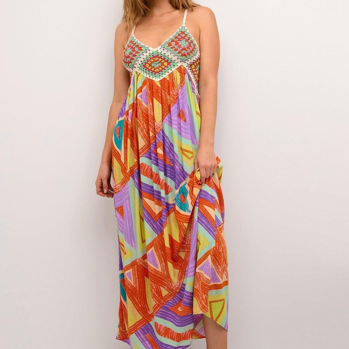 GIA DRESS - Geometric Print Product Image