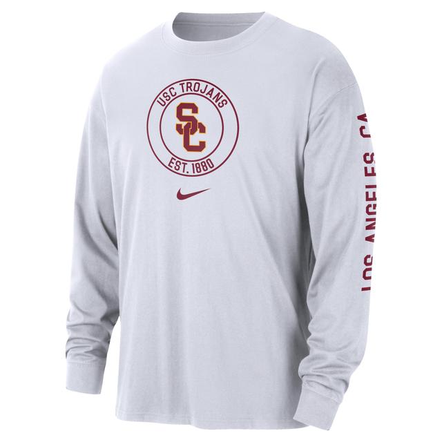 USC Max90 Nike Men's College Long-Sleeve T-Shirt Product Image