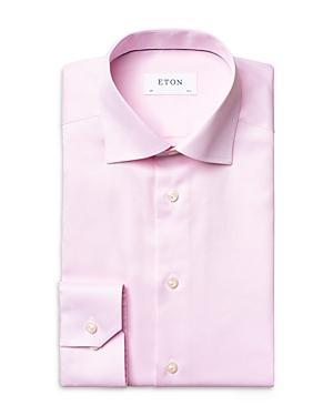 Slim-Fit Twill Dress Shirt Product Image