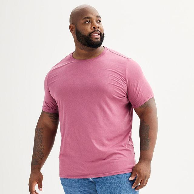 Big & Tall Sonoma Goods For Life Tee, Mens Dark Beige Product Image