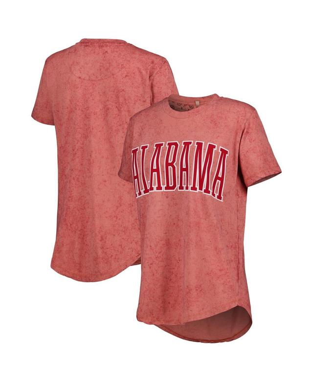 Womens Pressbox Crimson Alabama Crimson Tide Southlawn Sun-Washed T-shirt Product Image