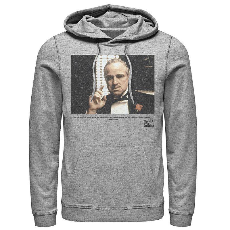 Mens The Godfather The Don Hoodie Athletic Grey Product Image