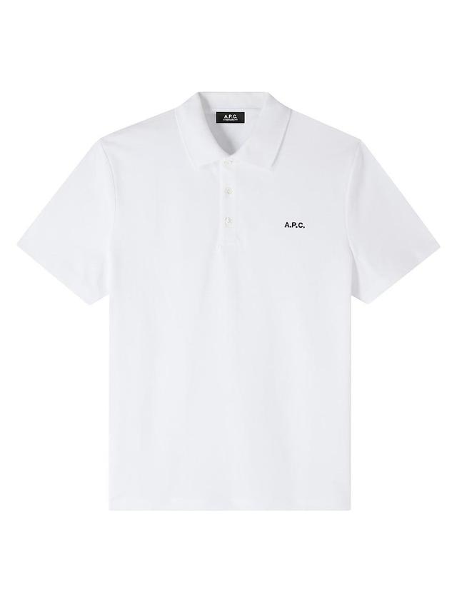 Mens Cotton Polo Shirt Product Image