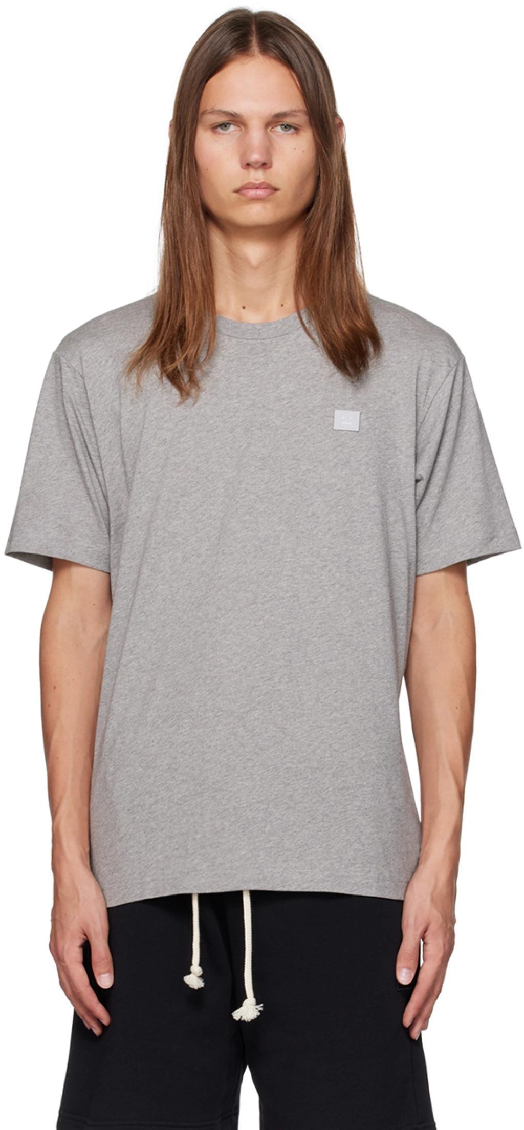 Acne T-shirts And Polos In Grey Product Image