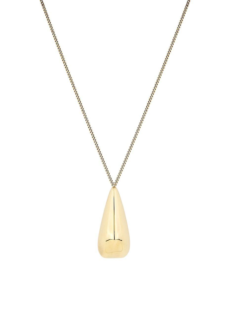 Womens Goldtone Thorn Pendant Necklace Product Image