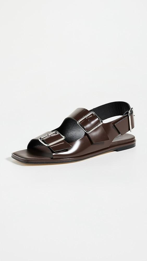 AEYDE Tekla Polido Calf Leather Sandals | Shopbop Product Image