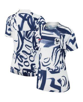 Women's White France Women's National Team 2023 Pre-Match Jersey Product Image