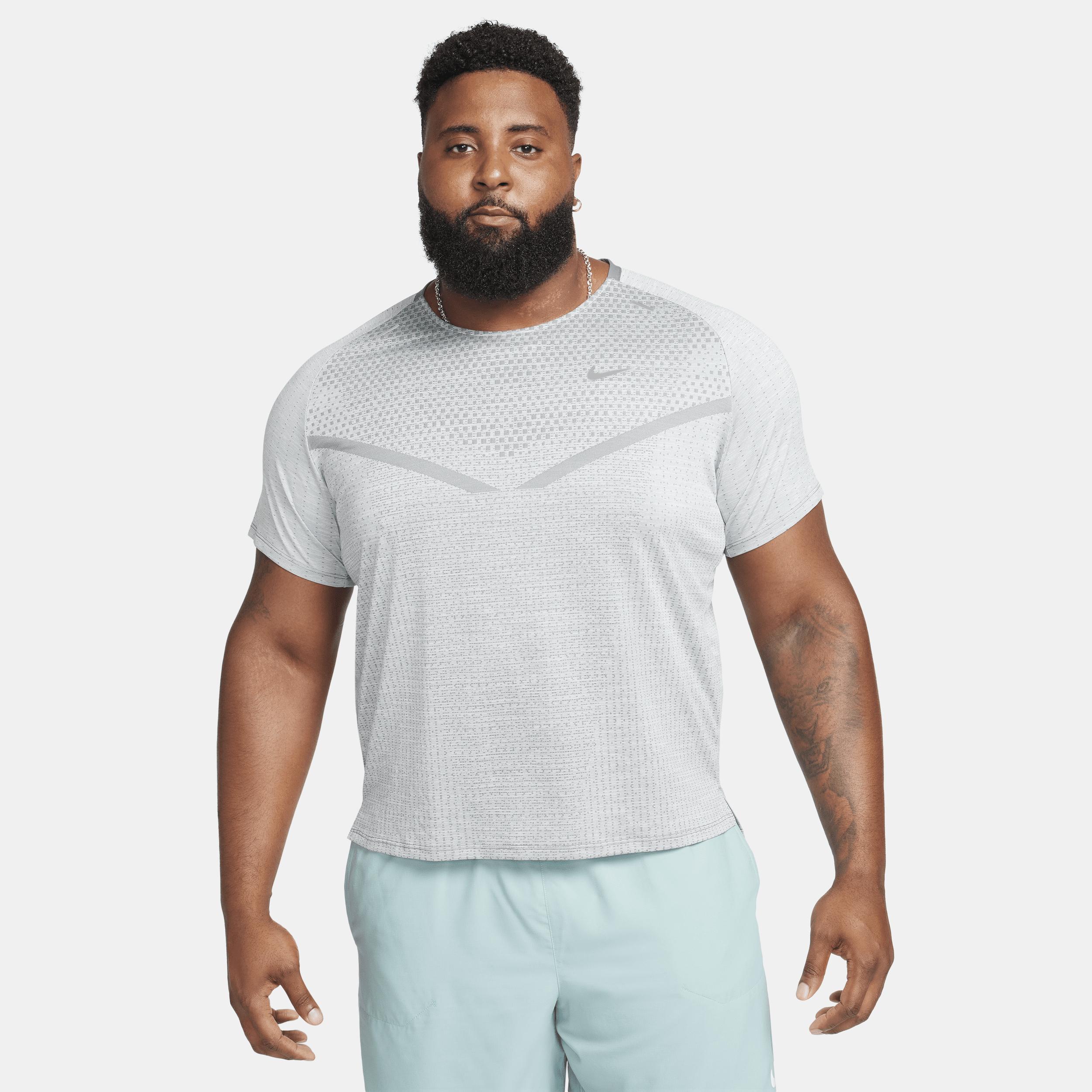 Nike Men's TechKnit Dri-FIT ADV Short-Sleeve Running Top Product Image