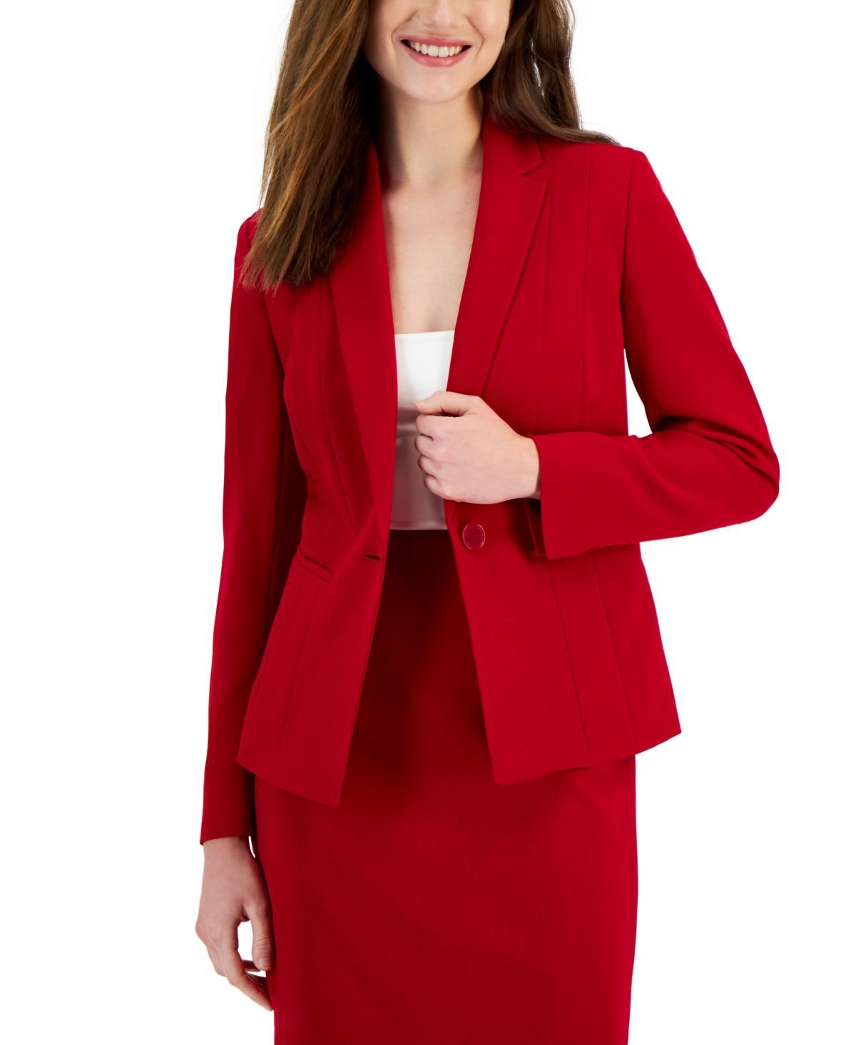 Kasper Womens One-Button Blazer Product Image