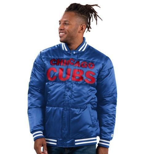 Starter x Ty Mopkins Mens Starter x Ty Mopkins Cubs Bubble Jacket - Mens Product Image