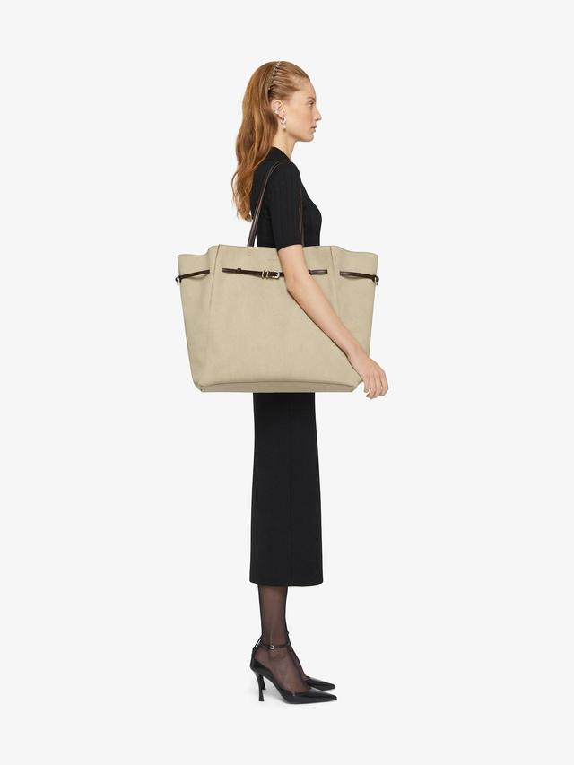 Large Voyou tote bag in canvas Product Image